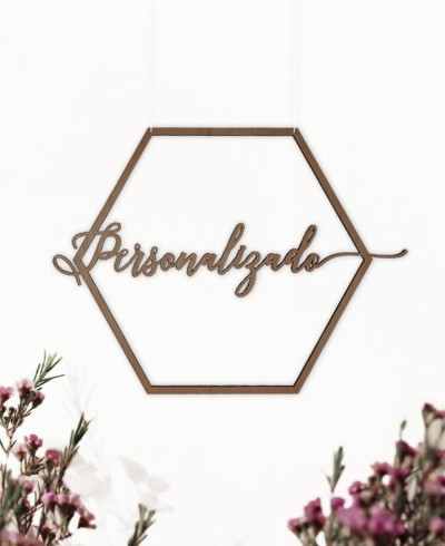 Cartaz de casamento decorativo personalizado