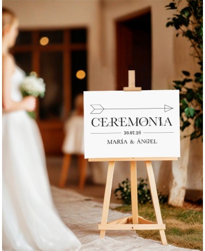 Poster di nozze decorativo personalizzato