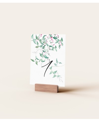 Mesero para bodas colección botánica