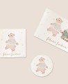 Cute children's Christmas sticker formats