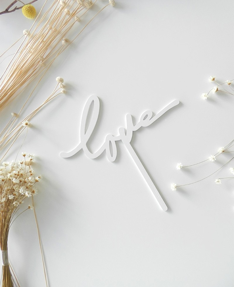 Top View Cake Topper for Weddings