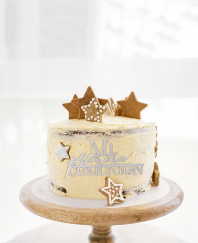 Minha figura de bolo de primeira comunhão