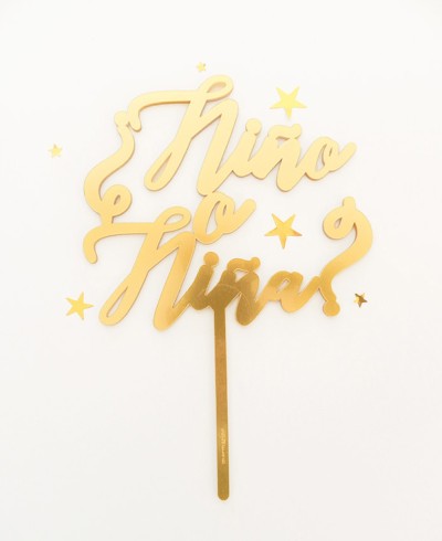 Révélation du sexe de la décoration de gâteau