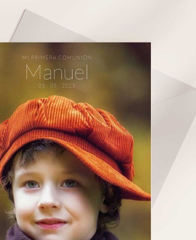 Zoom-Einladung zur Kommunion mit Foto