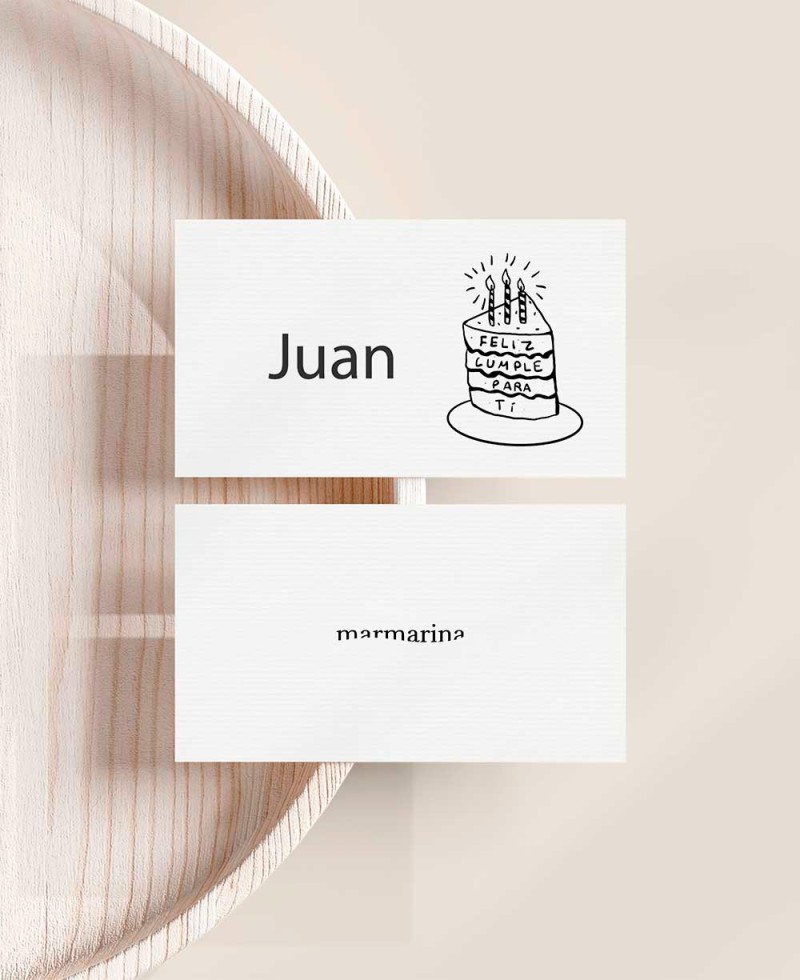 Segnalibri torta di compleanno