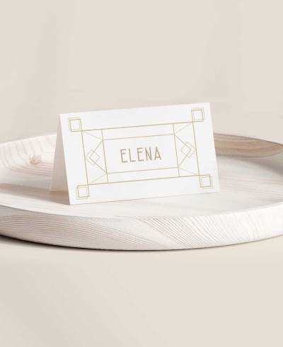 Support de table plié pour les anniversaires de Gatsby le Magnifique