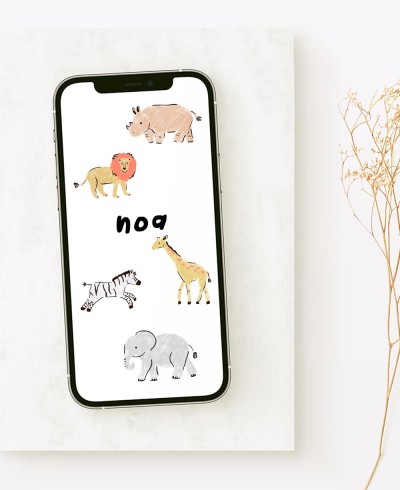 Invitación digital de cumpleaños animales selva