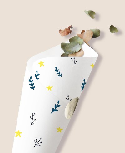 Jelly bean cones for baptisms marine ocean