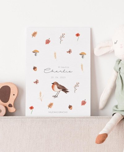 Couverture gratitude baptême prairie de blé