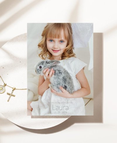 Invitation for Communion Girl