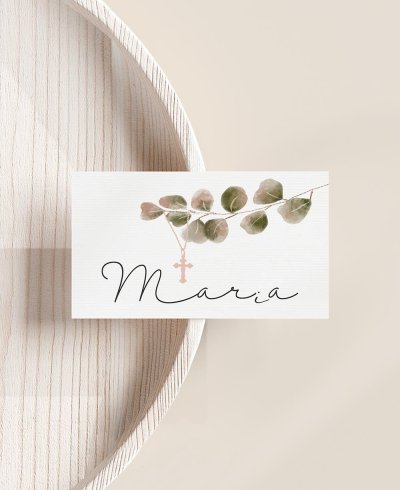 Segnalibri per comunioni, croce e fiori