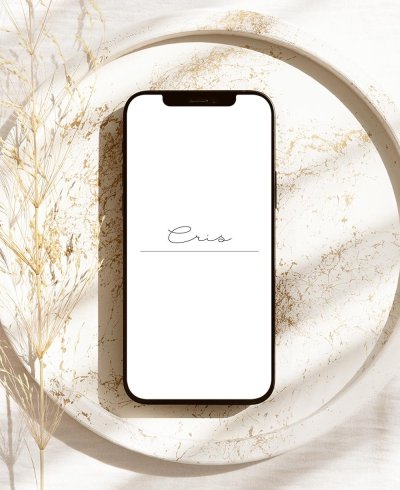 Digitale Kommunioneinladung Gänseblümchen