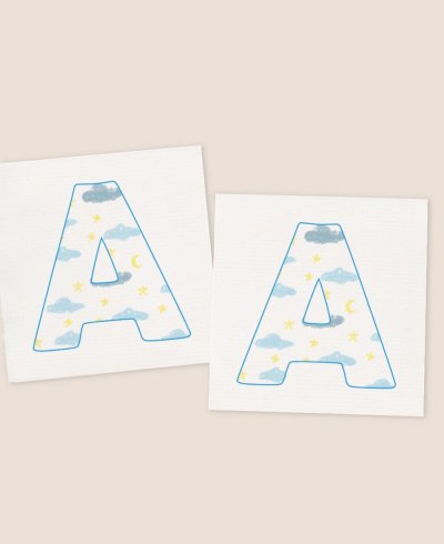 Autocollant carré pour les communions initiales