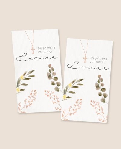 Adesivos de cruz de comunhão retangular vertical