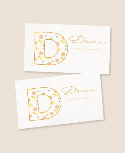 Stickers de communion rectangulaires horizontaux