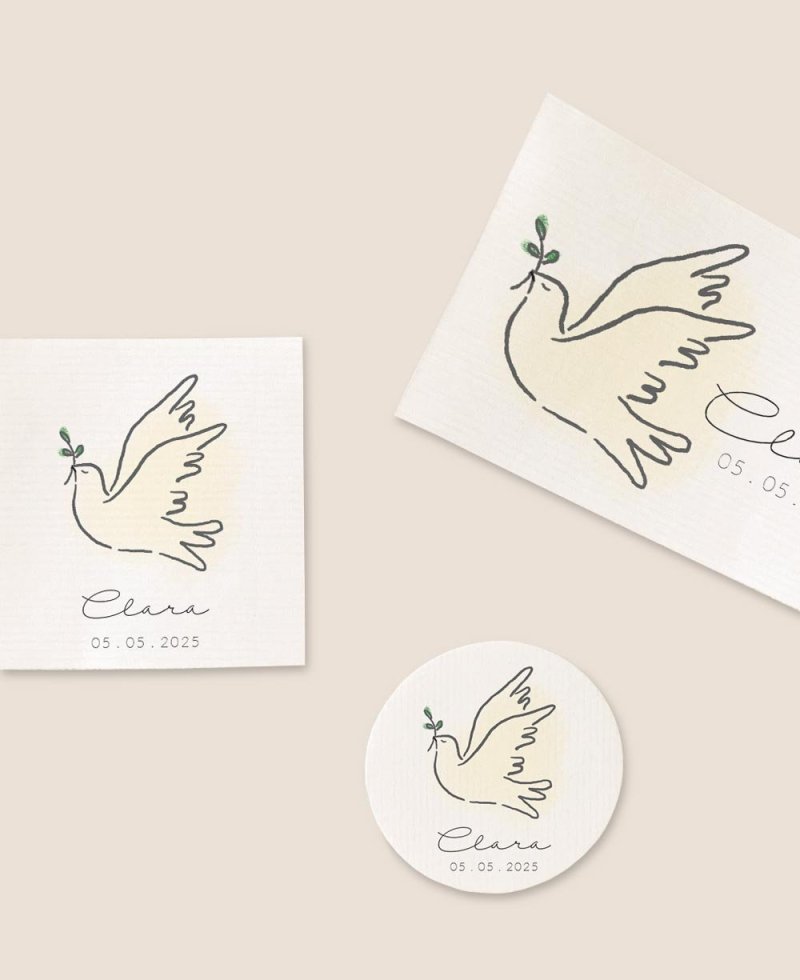 Formatos pegatinas para comuniones clásica