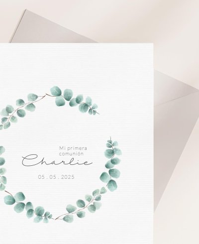 Ringraziamenti per le comunioni di eucalipto