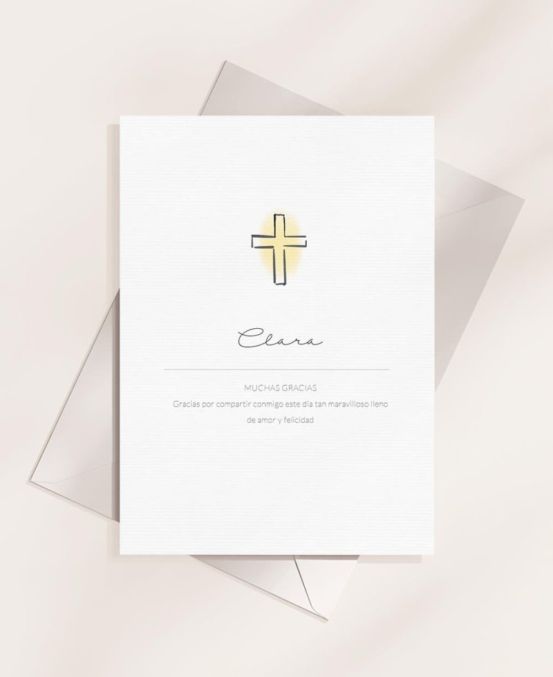 Recordatorios para comuniones clásica