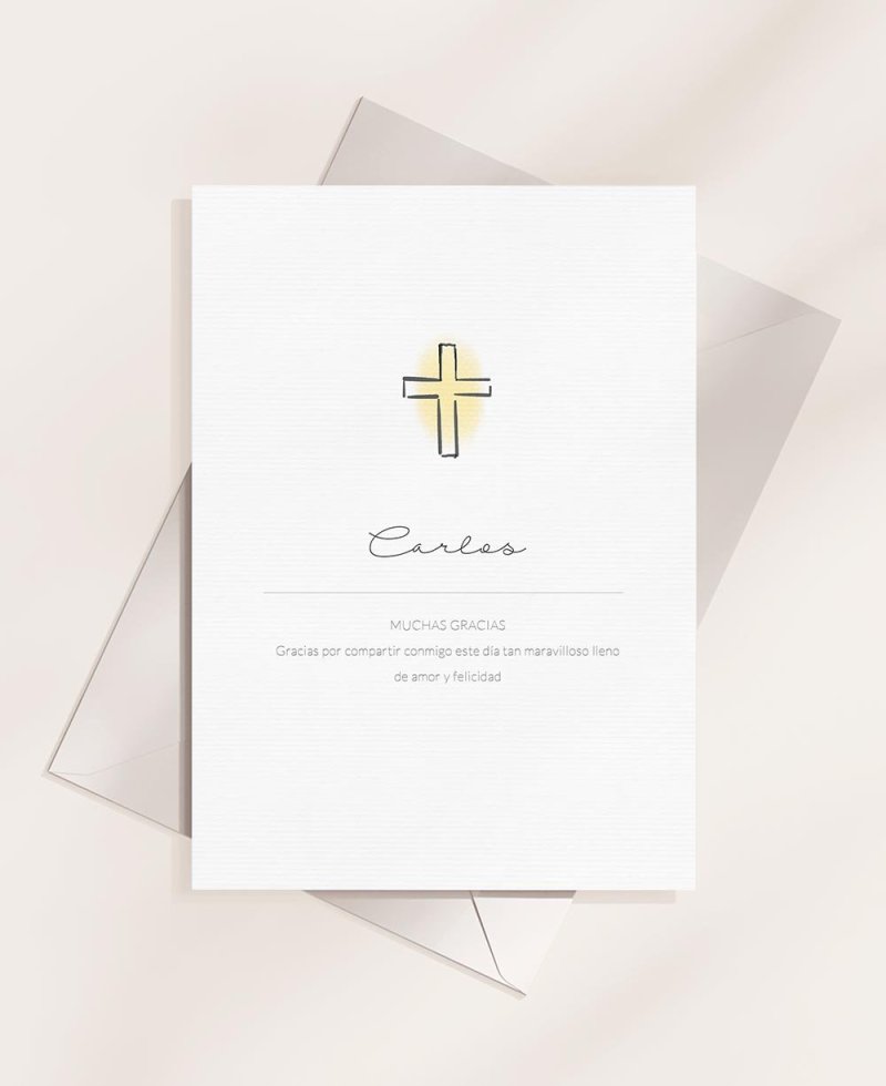 Recordatorios para comuniones clásico