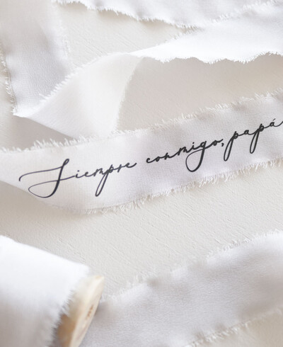 Ribbons for bridal bouquets