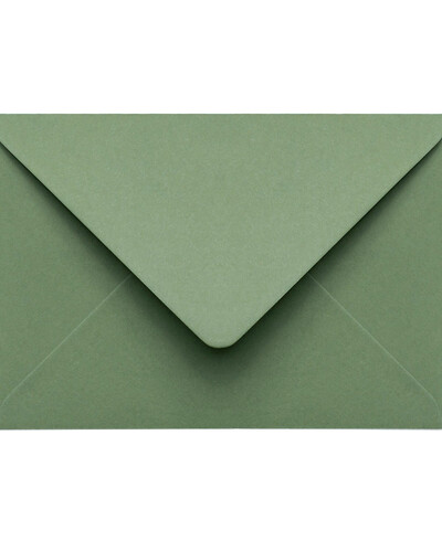 Enveloppe vert olive C5 | Marmarina