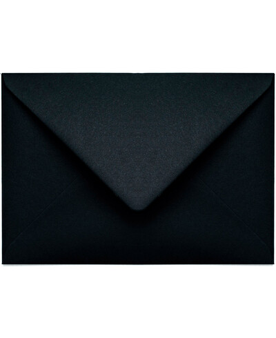 Onyx Black Envelope C5 | Marmarina