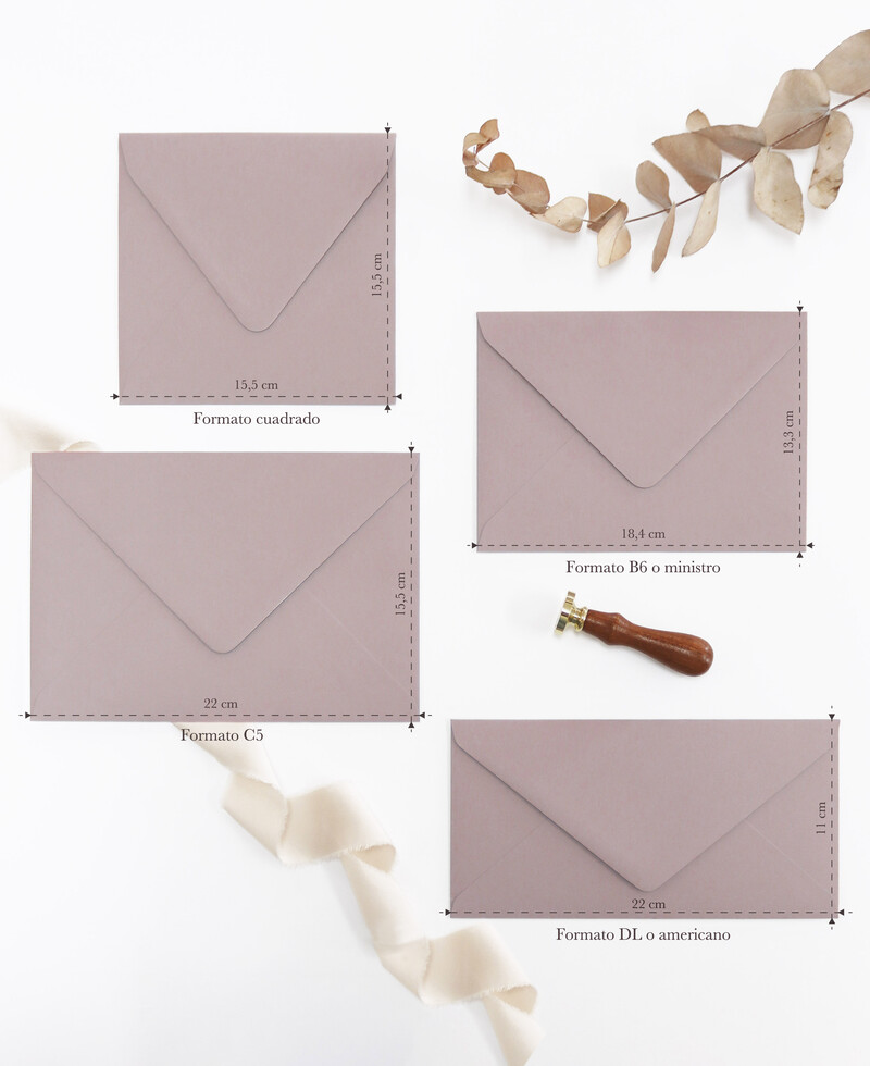 Enveloppe américaine Off-White DL | Marmarina