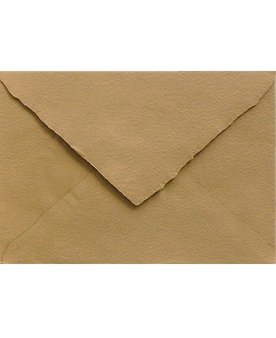 Handmade Camel C5 Brown Envelope for Invitations | Marmarina