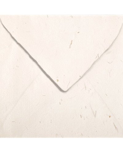 Handmade Square Straw Shavings Envelope for Invitations | Marmarina