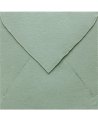 Envelope Quadrado Verde Oliva Feito à Mão para Convites | Marmarina