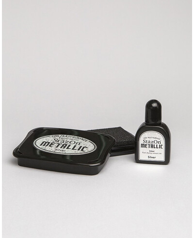 Encre Premium « Argent métallique »