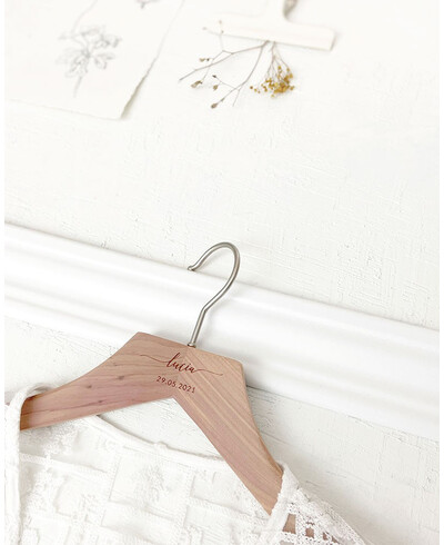 percha boda cedro nombre fecha