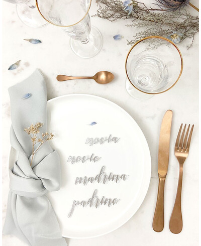 Pack Marcasitios de Boda para Mesa Presidencial | Comprar