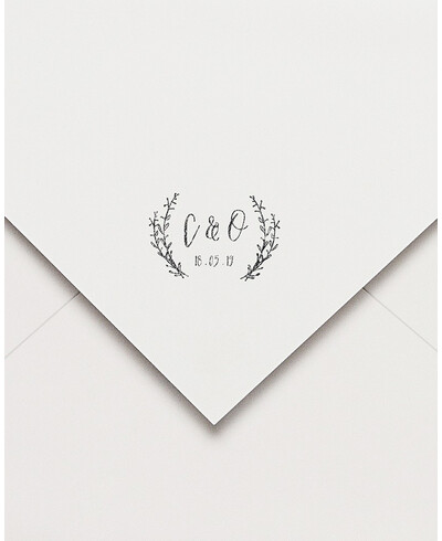 Carimbo de Borracha Heather | Marmarina