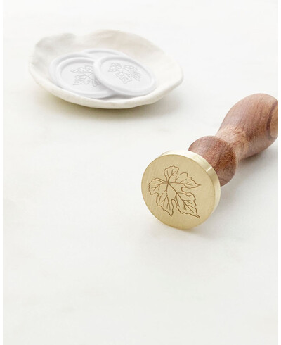 Sellos de lacre hojas