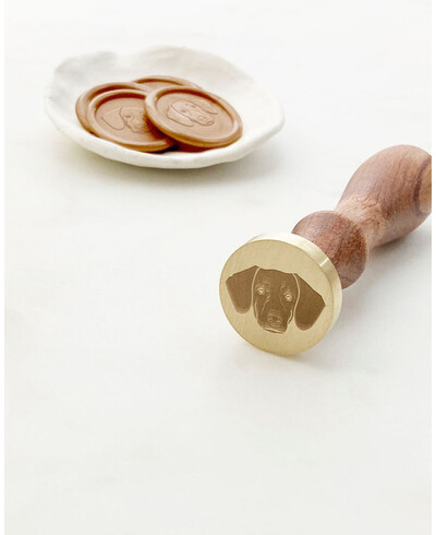 Dachshund dog breed seal