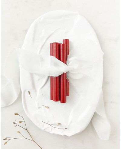 ruby red sealing wax bars