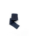 Navy blue silk ribbon