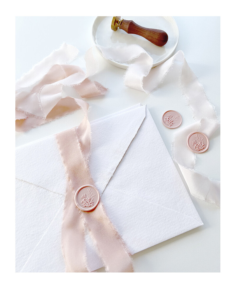 Envelopes artesanais premium para convites de casamento