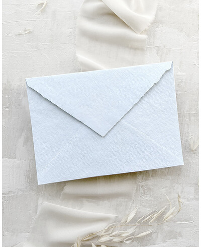 Sobre artesanal premium azul cielo