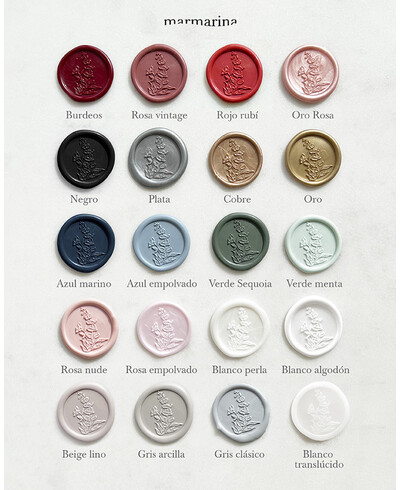 Adhesive stamps with color samples