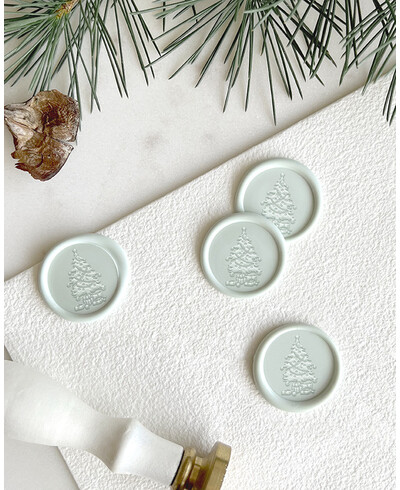Sellos de lacre árbol de navidad