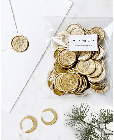 Adhesive Seals for Christmas