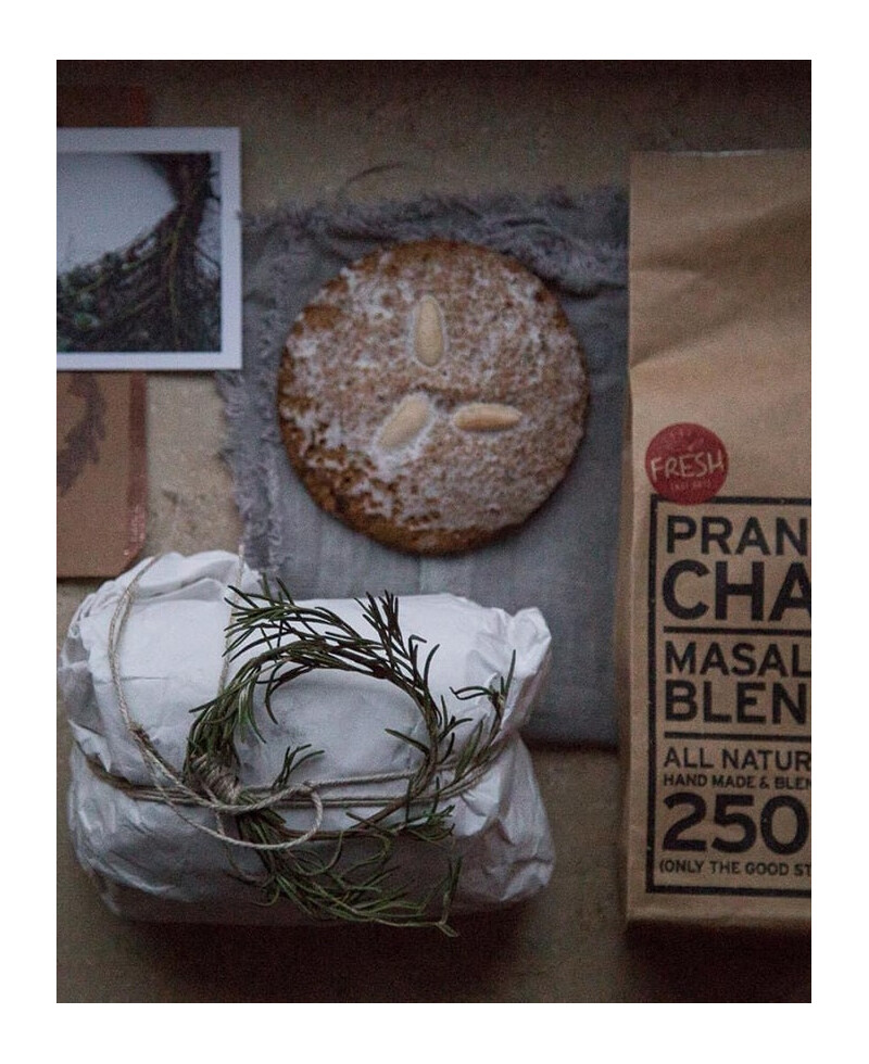 Natural twine for wrapping gifts