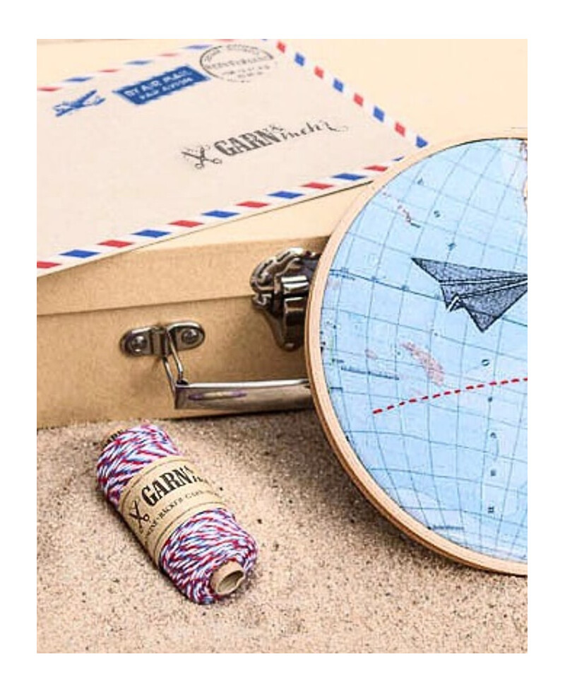 Bureau de poste décoratif de corde de voyage de voyage aérien