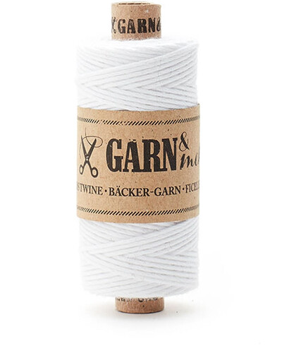 Weißes Baumwollgarn