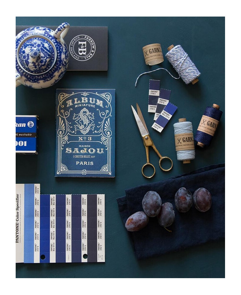 Ficelle bleu marine pour invitations de mariage