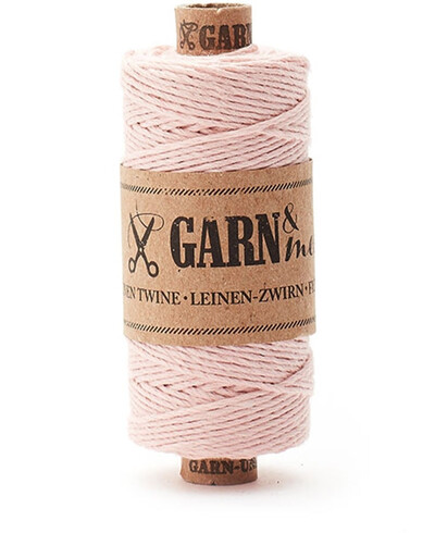 Barbante rosa em pó