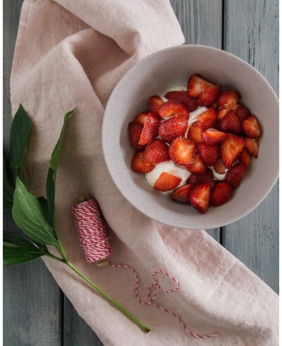 Fio branco vermelho para decoração