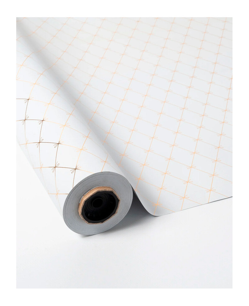 Papier d’emballage ruban doré